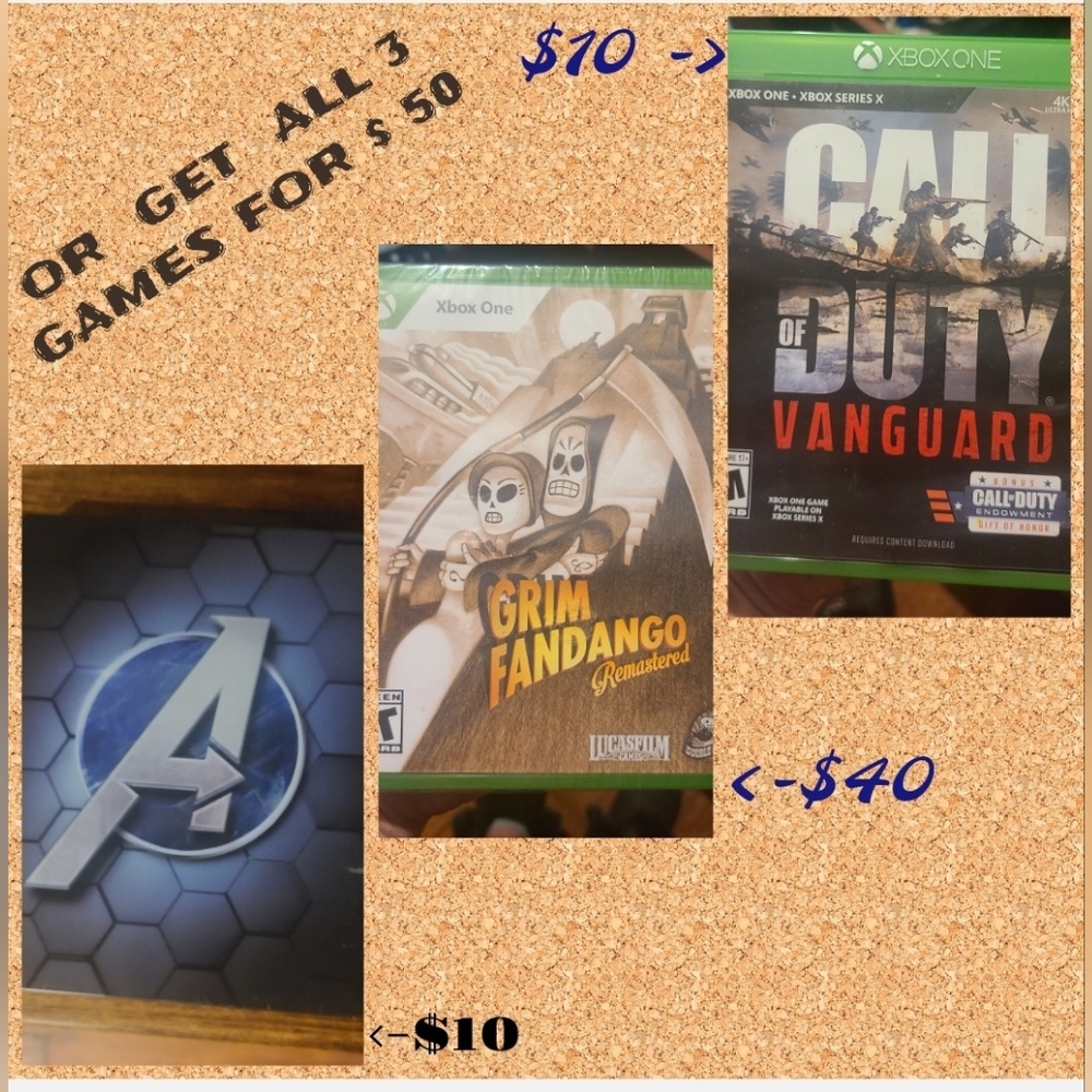 Avengers, Grim Fandango, & Call of Duty: Vanguard